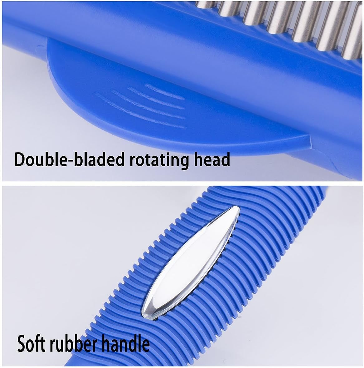 Deshedding Grooming Tool: Multi-Purpose Undercoat Rake for Dogs, Cats, and Horses