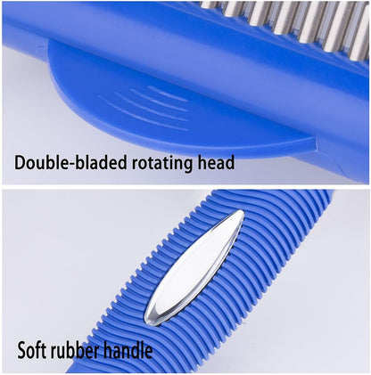Deshedding Grooming Tool: Multi-Purpose Undercoat Rake for Dogs, Cats, and Horses