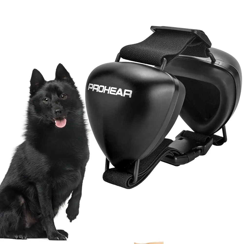 PROHEAR Multi-Size Dog Ear Muffs - NRR 28Db Noise Cancelling Headphones with Adjustable Fit for Thunder, Shooting Range, Comfy Pet Hearing Protection Summerwins Dealsforyoudays