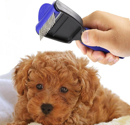 Deshedding Grooming Tool: Multi-Purpose Undercoat Rake for Dogs, Cats, and Horses