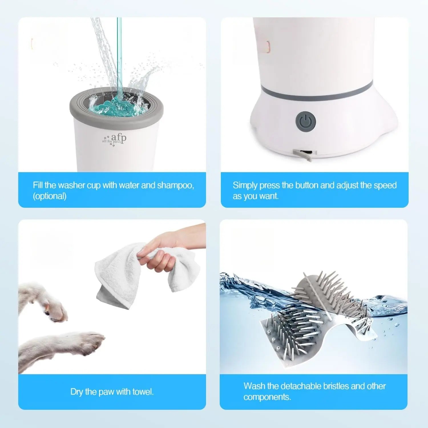 Luxury Electric Dog Paw Cleaner