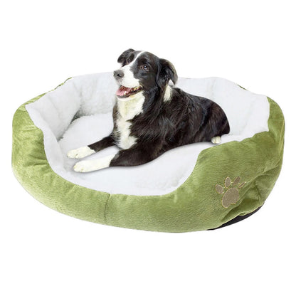 Cozy Calming Dog Bed for Small Dogs and Cats, Anti-Anxiety, Non-Slip, Machine Washable, Ideal for Indoor and Outdoor Use