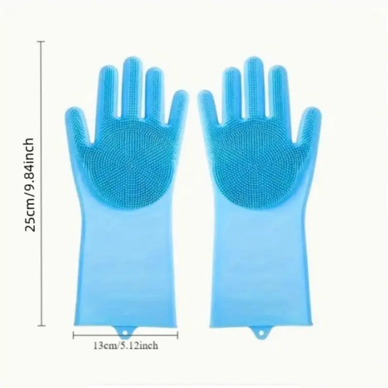 Pet Dog Bathing Gloves, Silicone Pet Brush Massage Brush, Dog Bathing Supplies, Grooming Supplies, Comfortable & Durable Design, Clean, Perfect for Daily Use