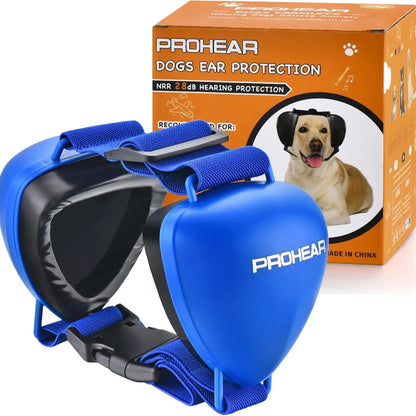 PROHEAR Multi-Size Dog Ear Muffs - NRR 28Db Noise Cancelling Headphones with Adjustable Fit for Thunder, Shooting Range, Comfy Pet Hearing Protection Summerwins Dealsforyoudays