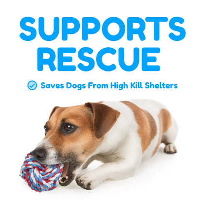 Pacific Pups Premium Rope Dog Toys - Set of 5 for Small and Medium Breeds
