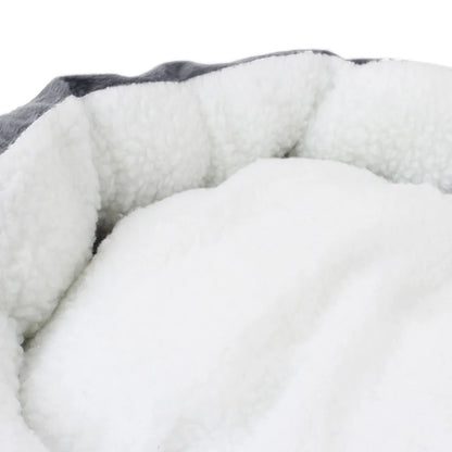 Cozy Calming Dog Bed for Small Dogs and Cats, Anti-Anxiety, Non-Slip, Machine Washable, Ideal for Indoor and Outdoor Use